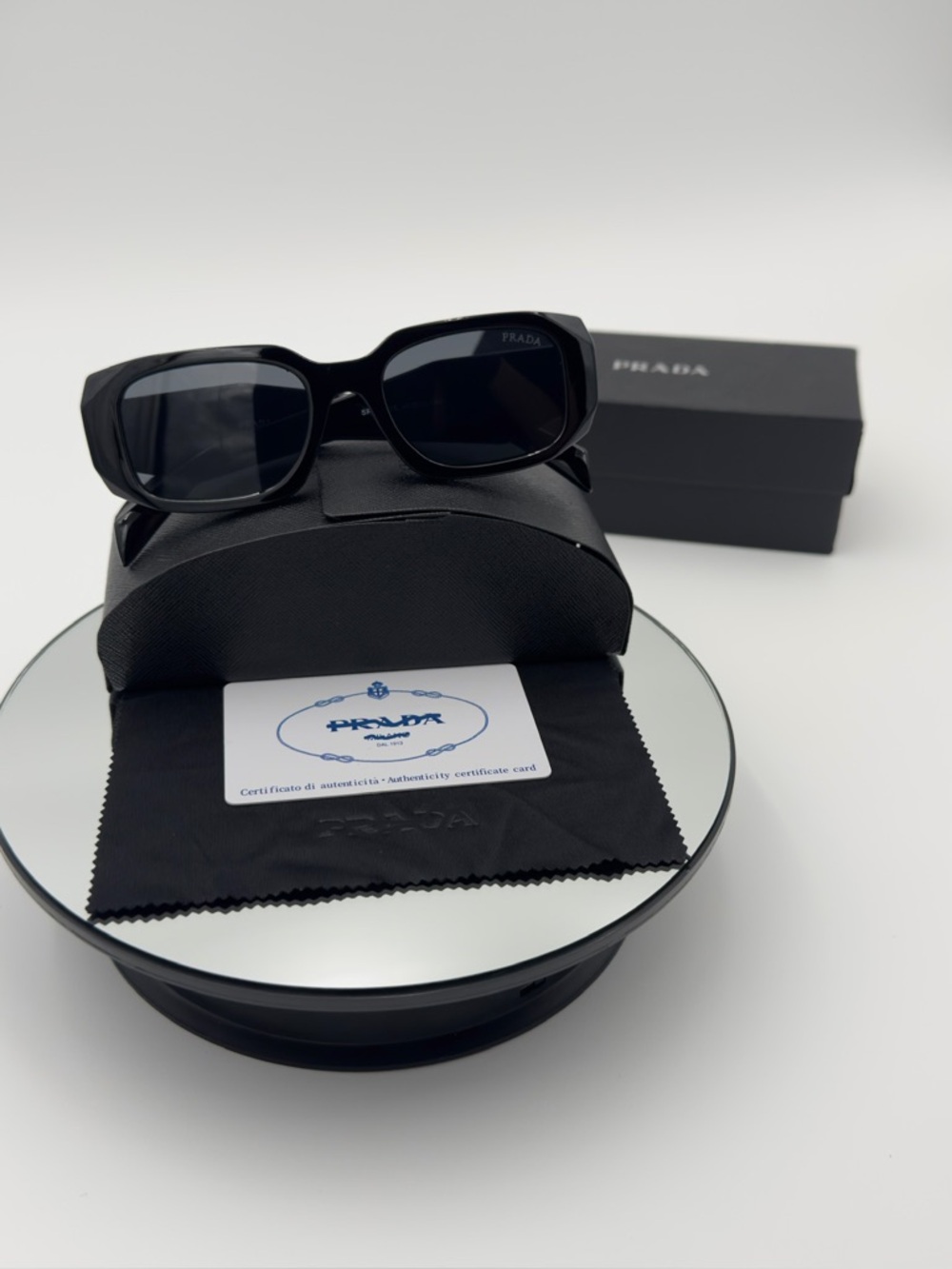 Prada PR 17W Sunglasses - Black